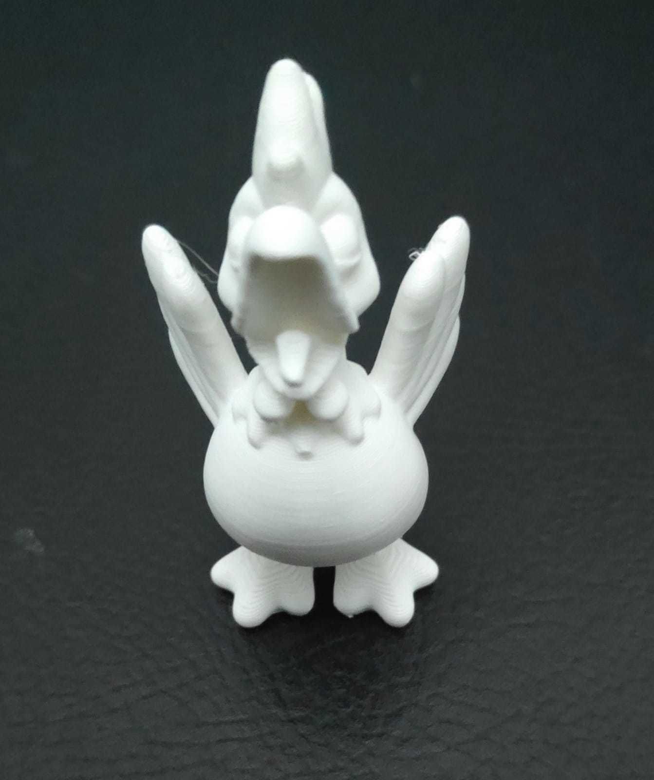 Rooster Crowing 3D print model_13