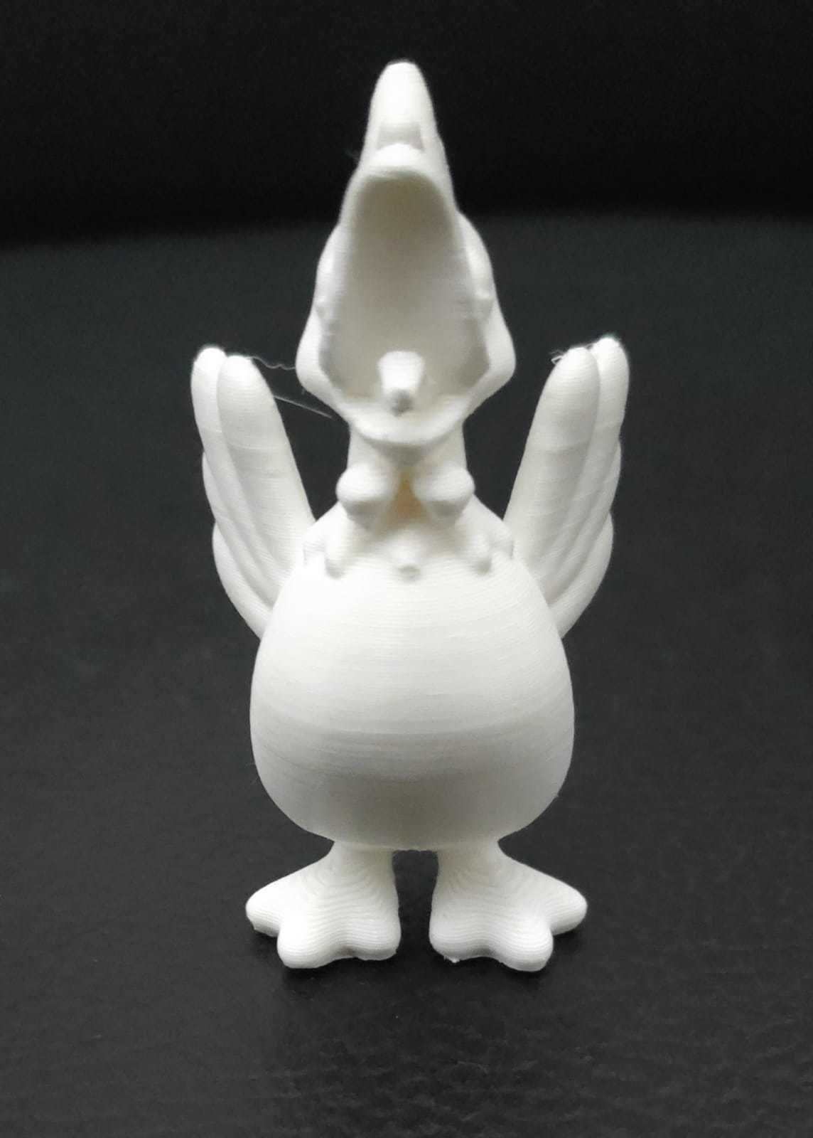 Rooster Crowing 3D print model_6