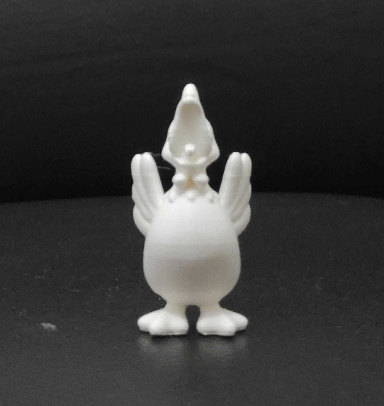 Rooster Crowing 3D print model_12