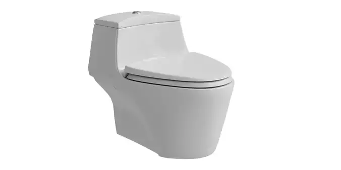 White Curve One Piece Toilet