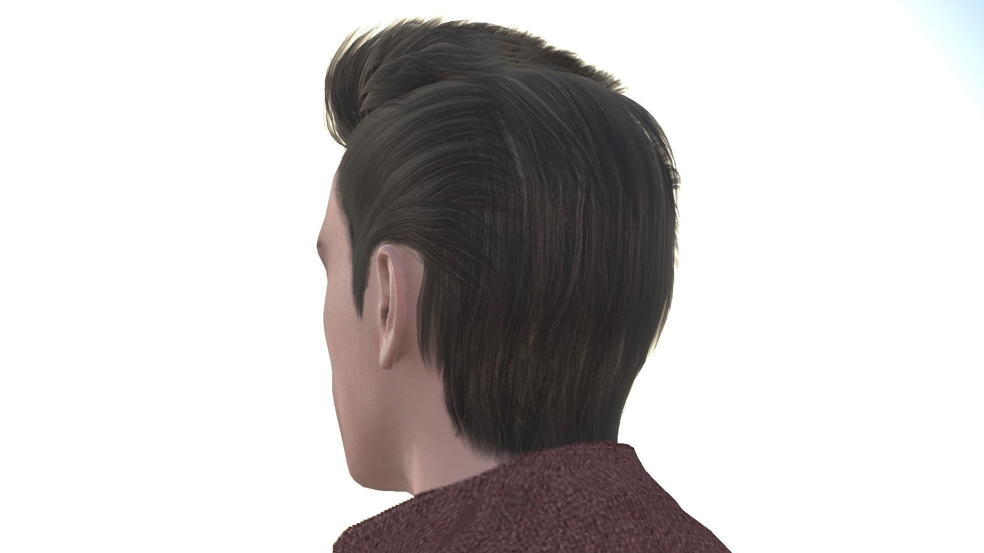 Evan Peters Low-poly 3D model_18