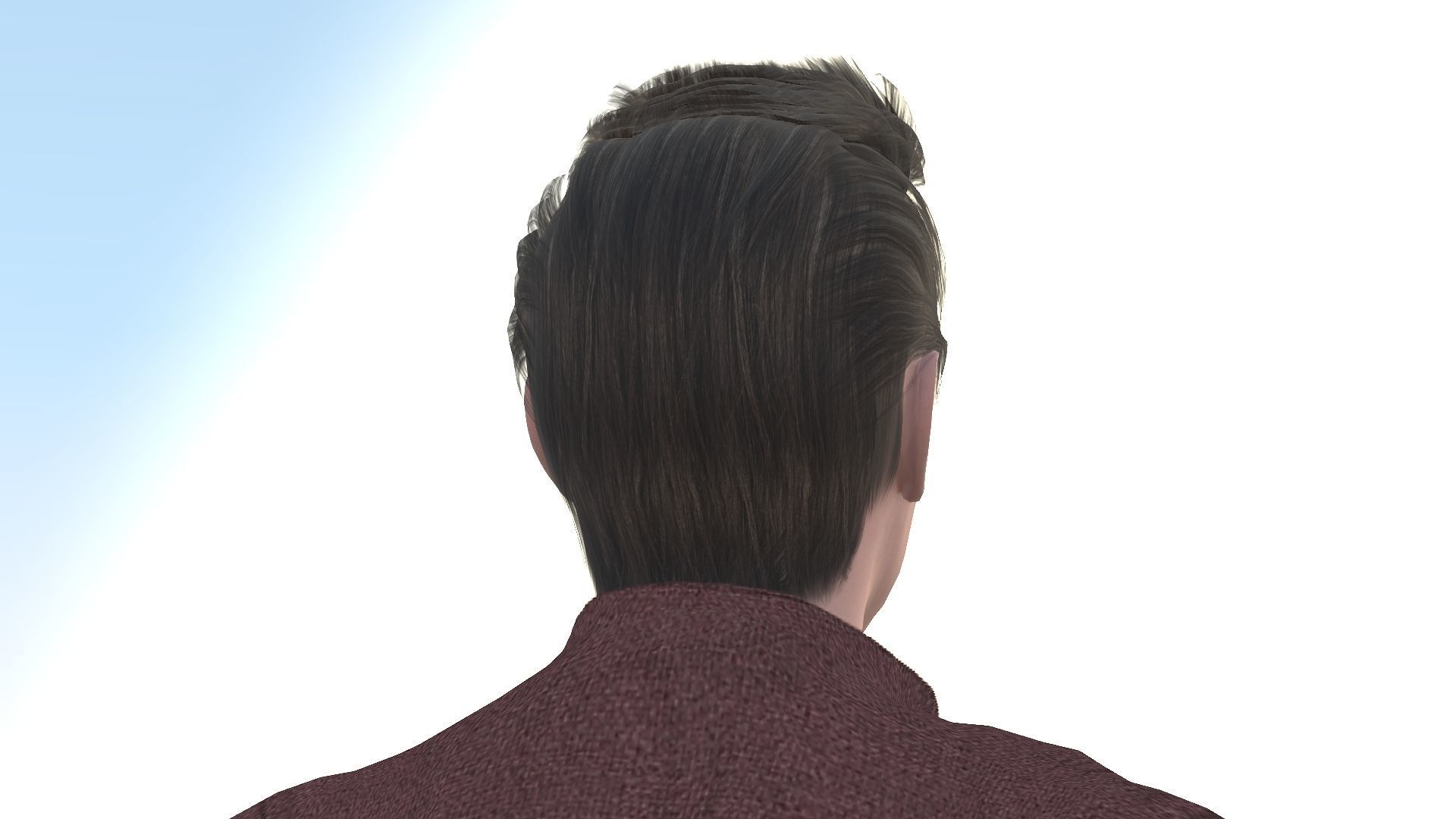 Evan Peters Low-poly 3D model_15