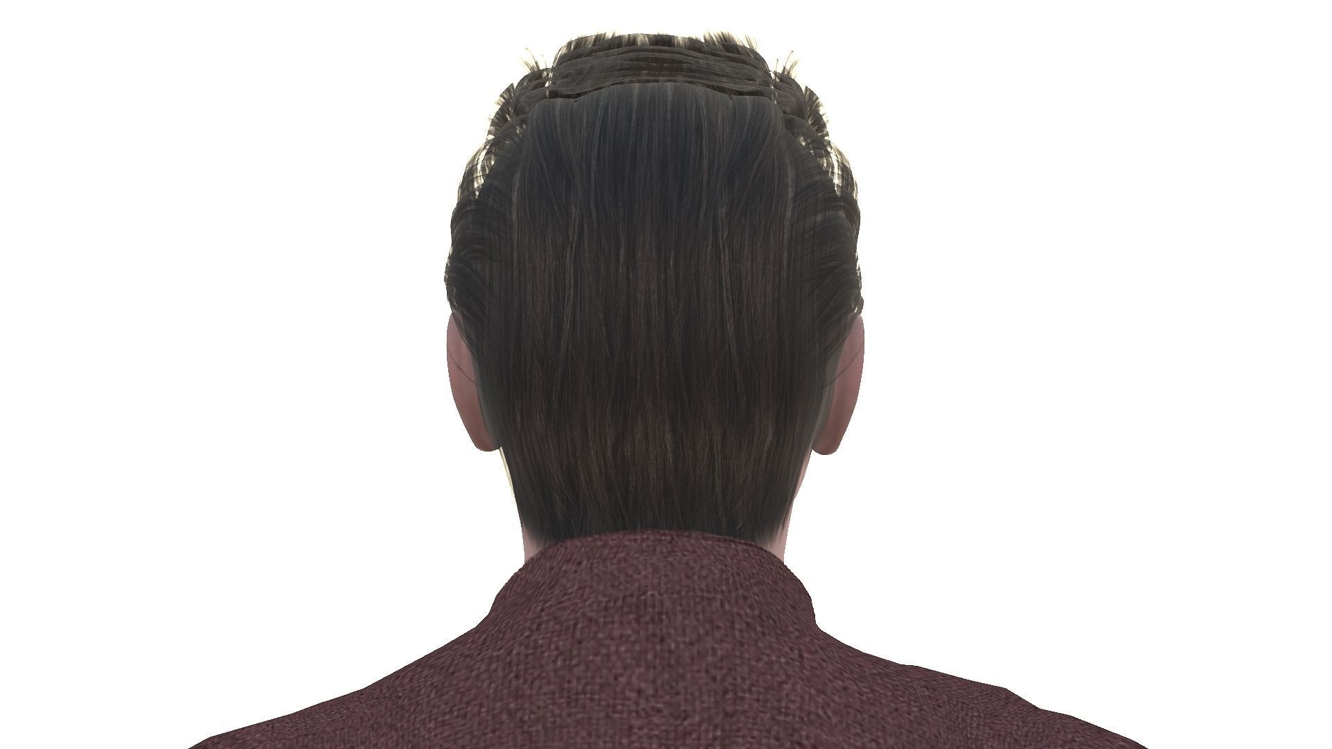 Evan Peters Low-poly 3D model_16