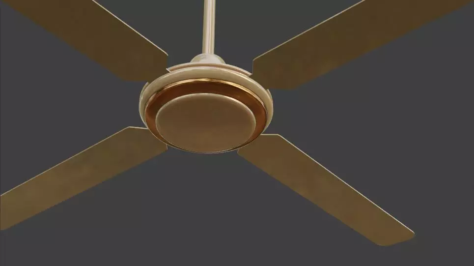 ceiling fan 3D model_0