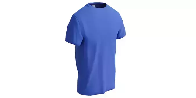 Simple Blue T Shirt