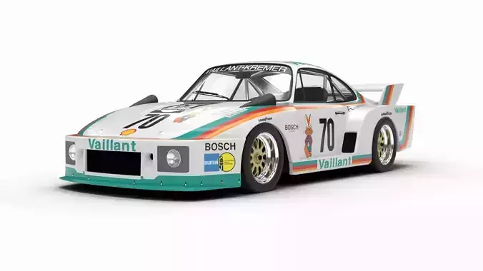 Porsche 935 77 1977 Vaillant DRM Racing 