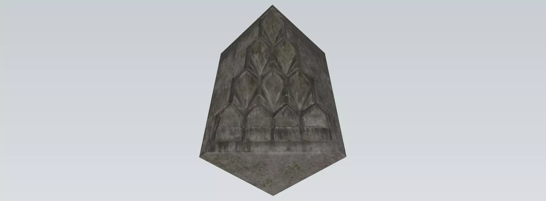 Muqarnas of Hatice Turhan Sultan Fountain Free low-poly 3D model_0
