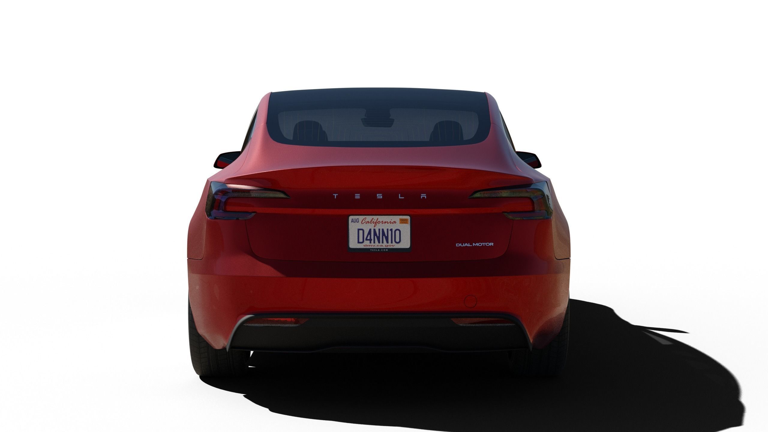 2024 Tesla Model 3 Highland 3D model_4