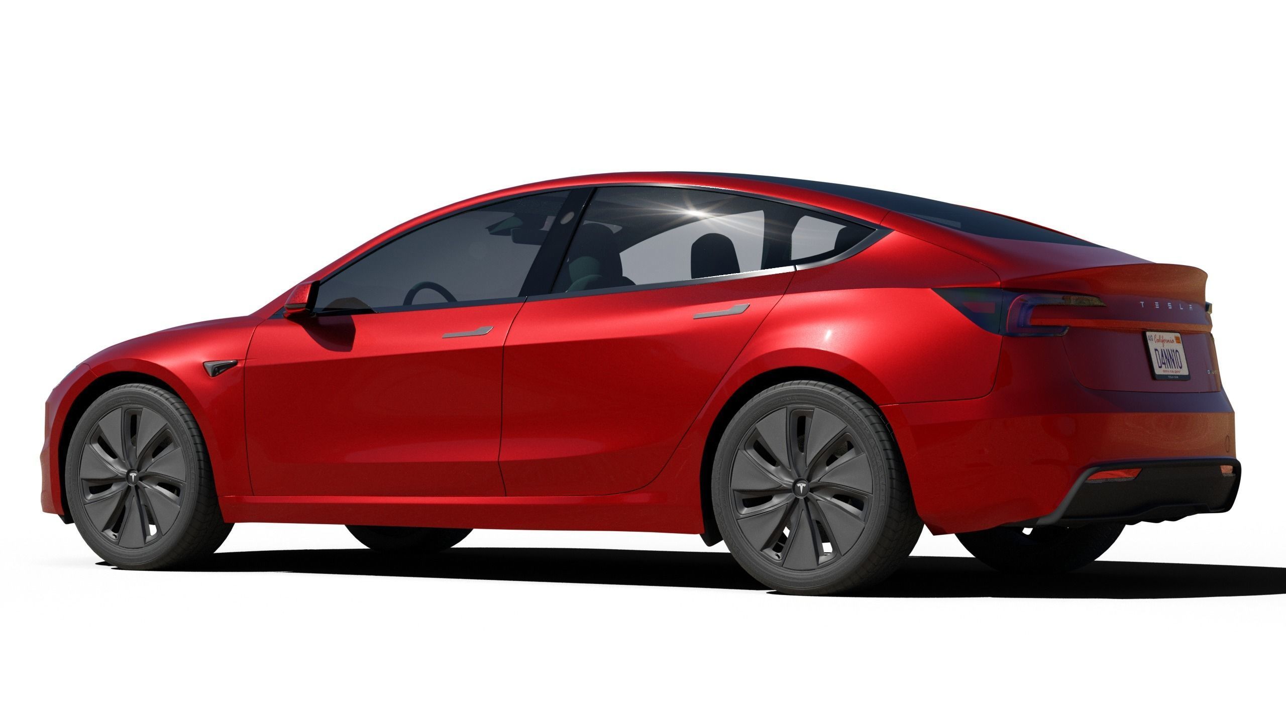 2024 Tesla Model 3 Highland 3D model_5