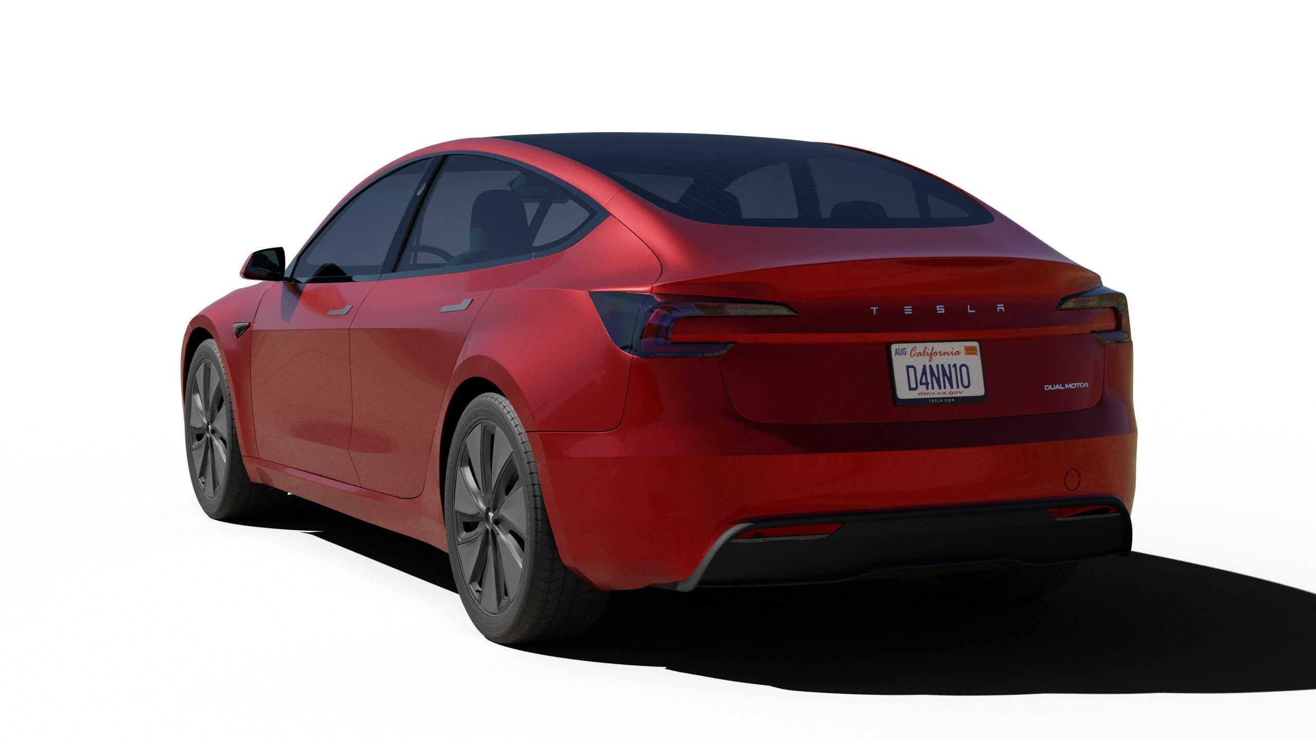 2024 Tesla Model 3 Highland 3D model_1