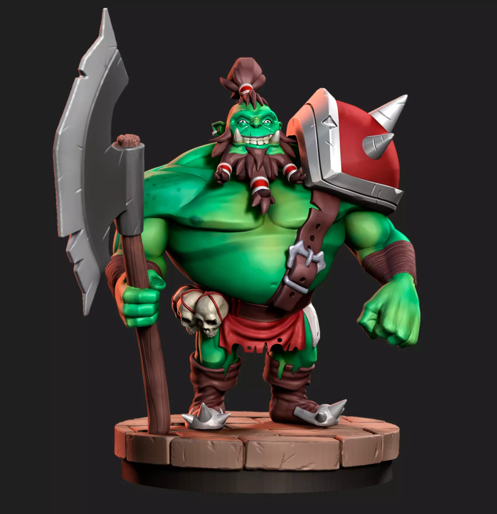 Orc collectible 3D print model