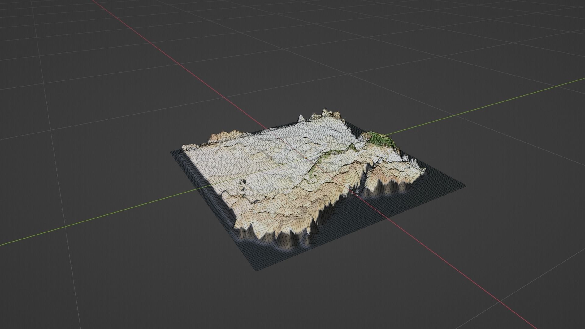 Egypt Map Country Low-poly 3D model_8