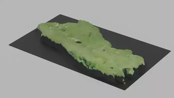 El Salvador Map Country