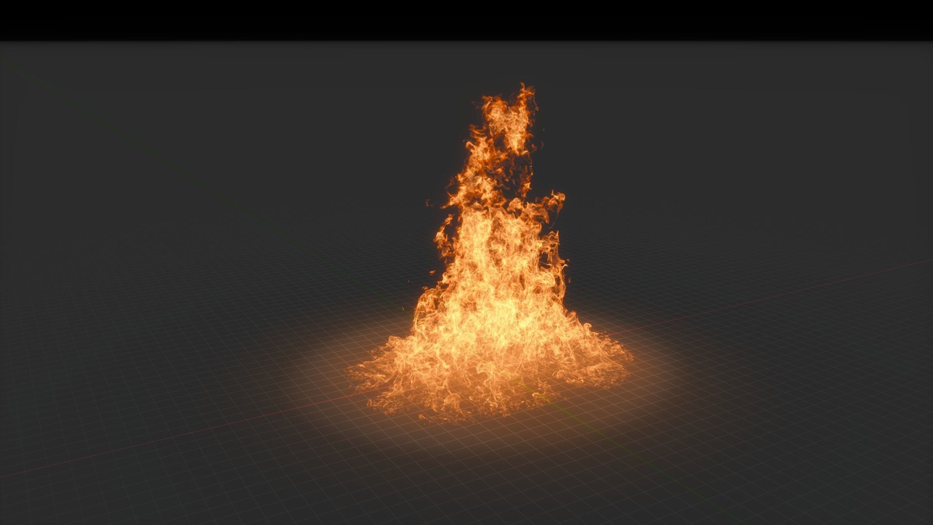 3D Fire Animation 3D model_29
