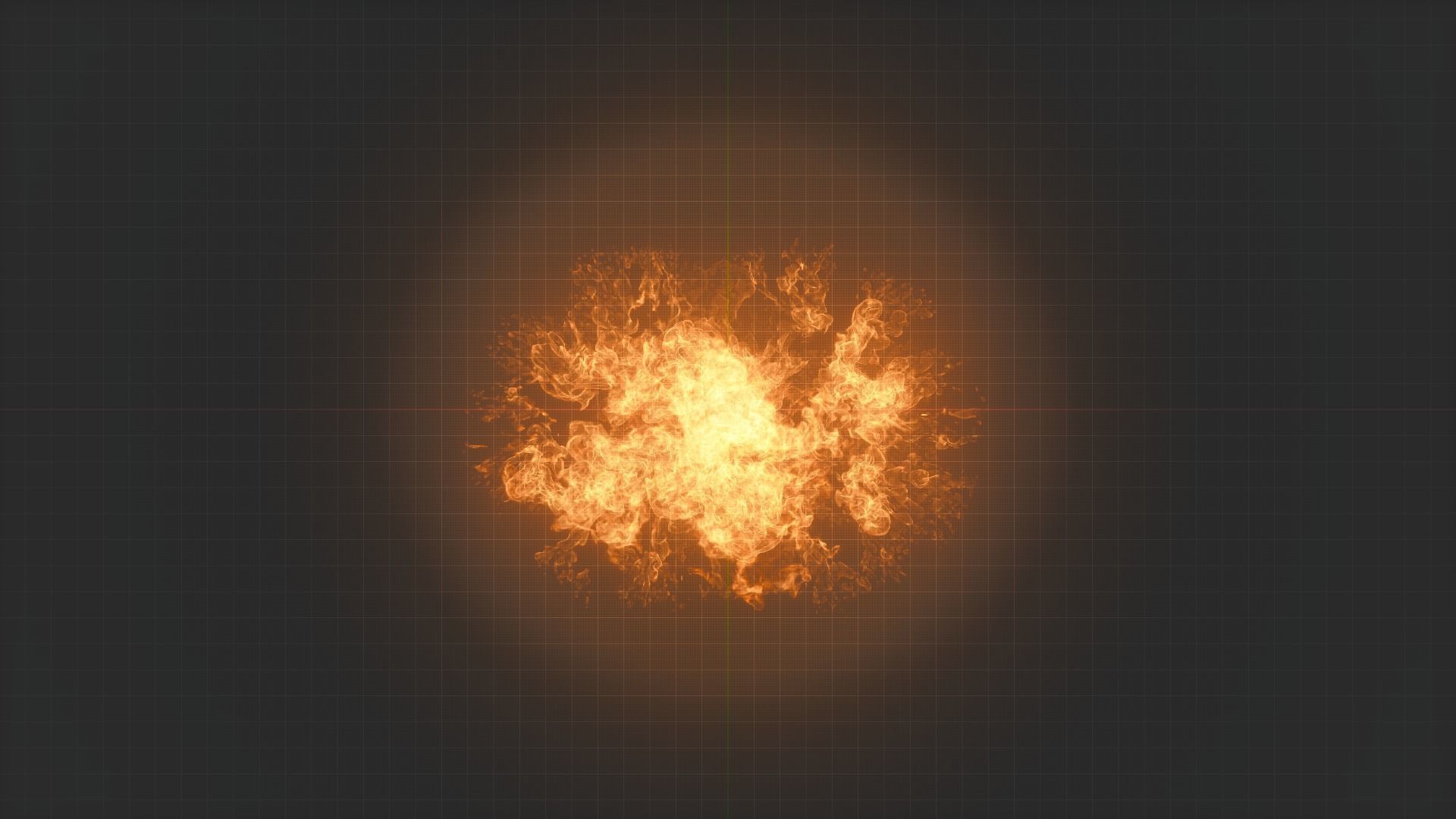 3D Fire Animation 3D model_5