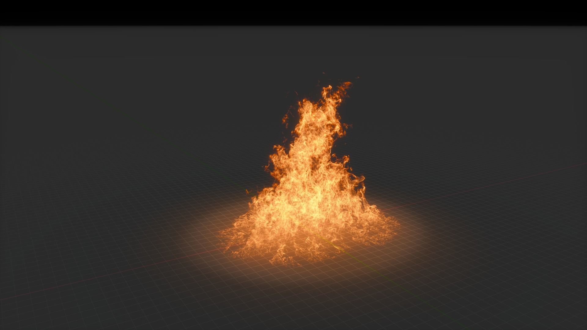 3D Fire Animation 3D model_19