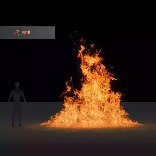 3D Fire Animation 3D model 3D Fire Animation 3D model
