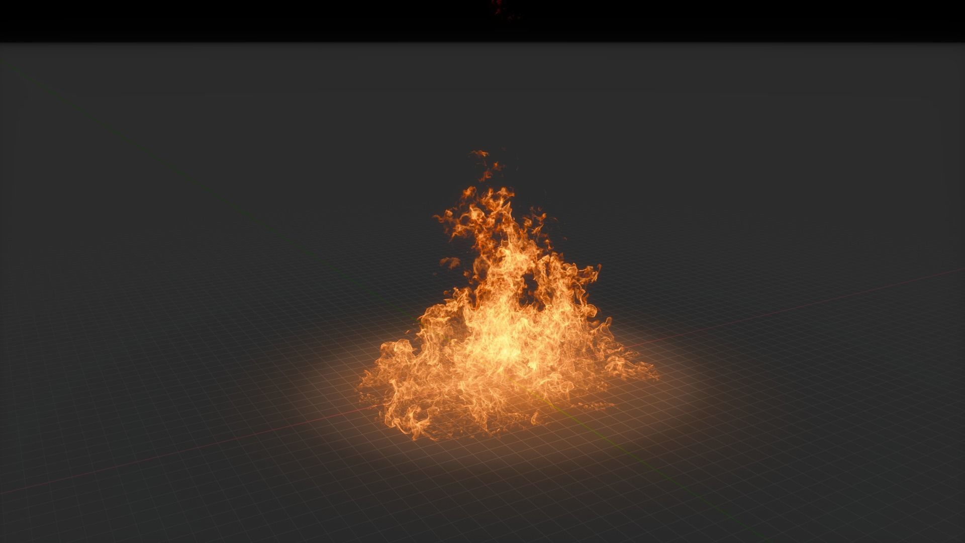 3D Fire Animation 3D model_77