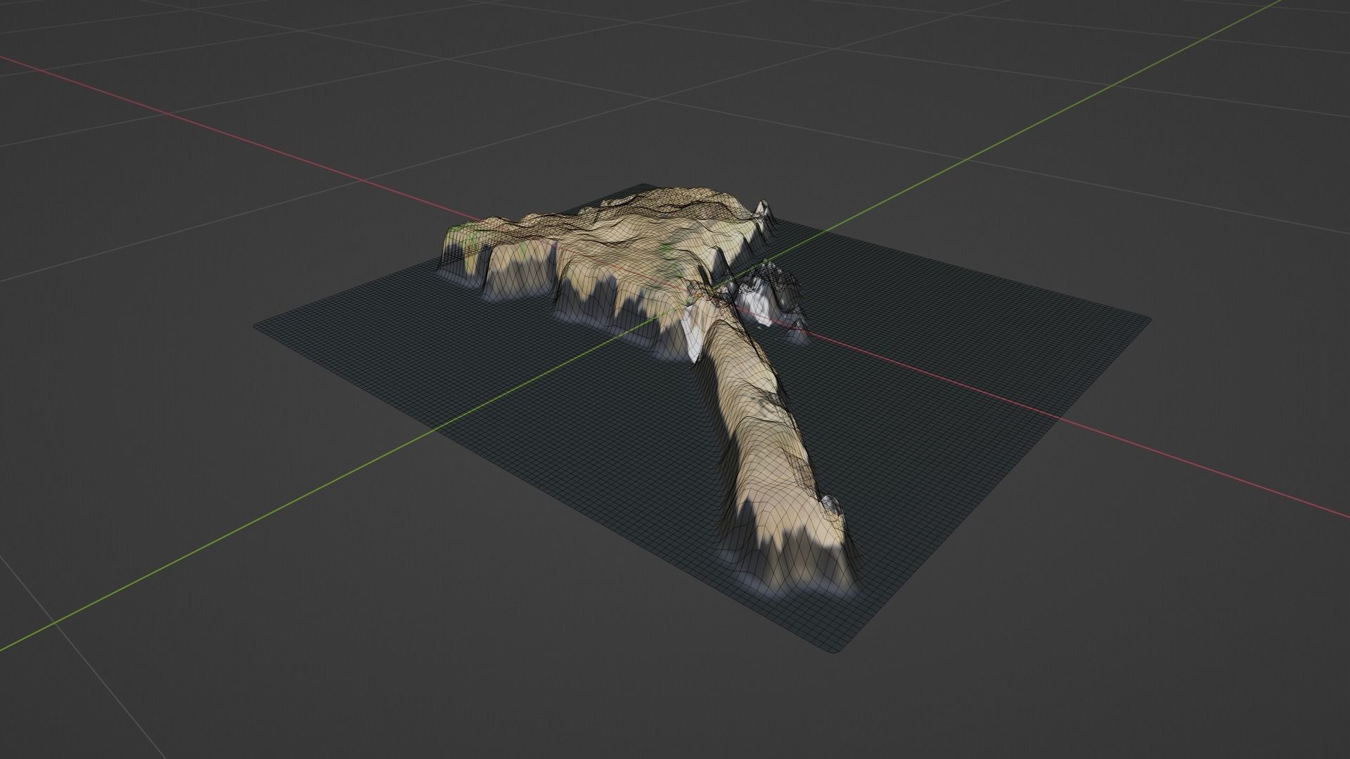 Eritrea Map Country Low-poly 3D model_8