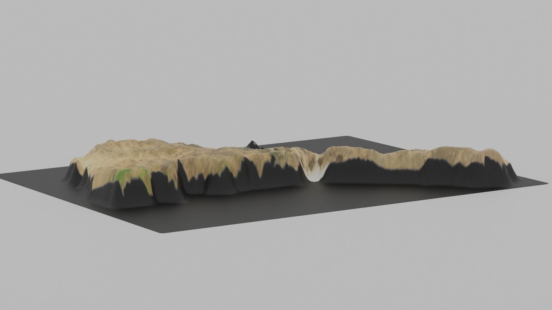 Eritrea Map Country Low-poly 3D model_6