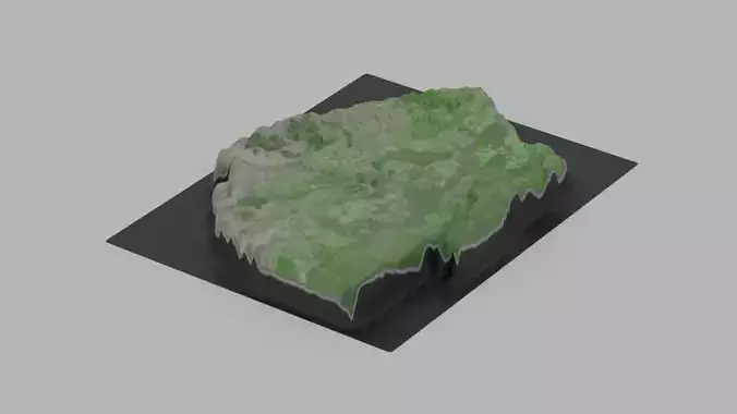 Eswatini Map Country