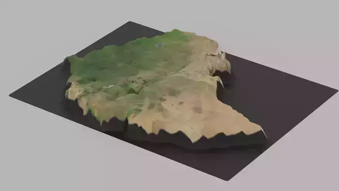 Ethiopia Map Country