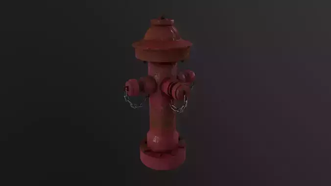 Fire Hydrant 3D Model
