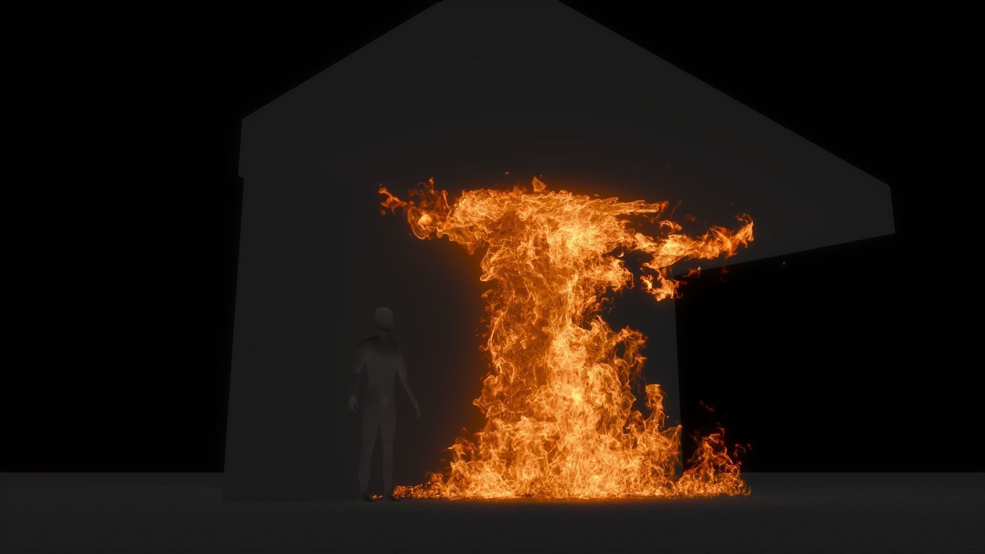 3D Wallfire Animation 3D model_3