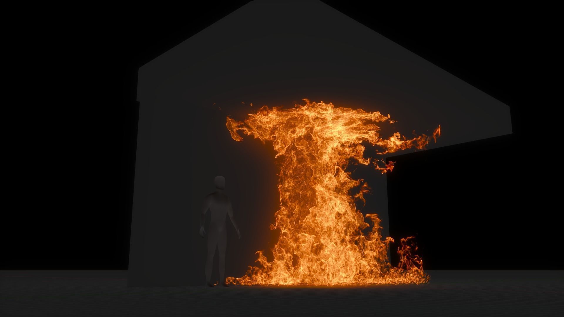 3D Wallfire Animation 3D model_42