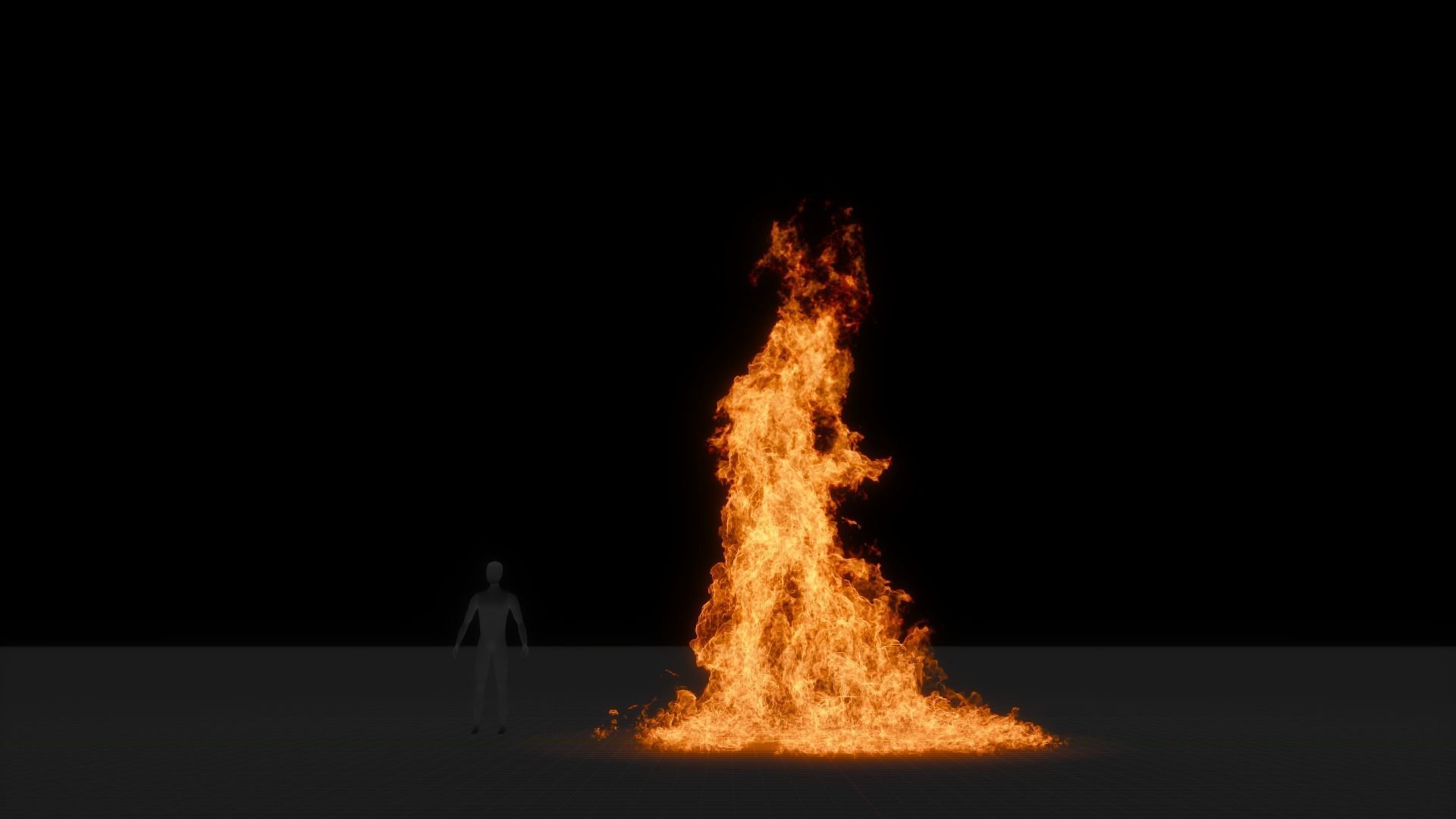 3D Big Fire Animation 3D model_40