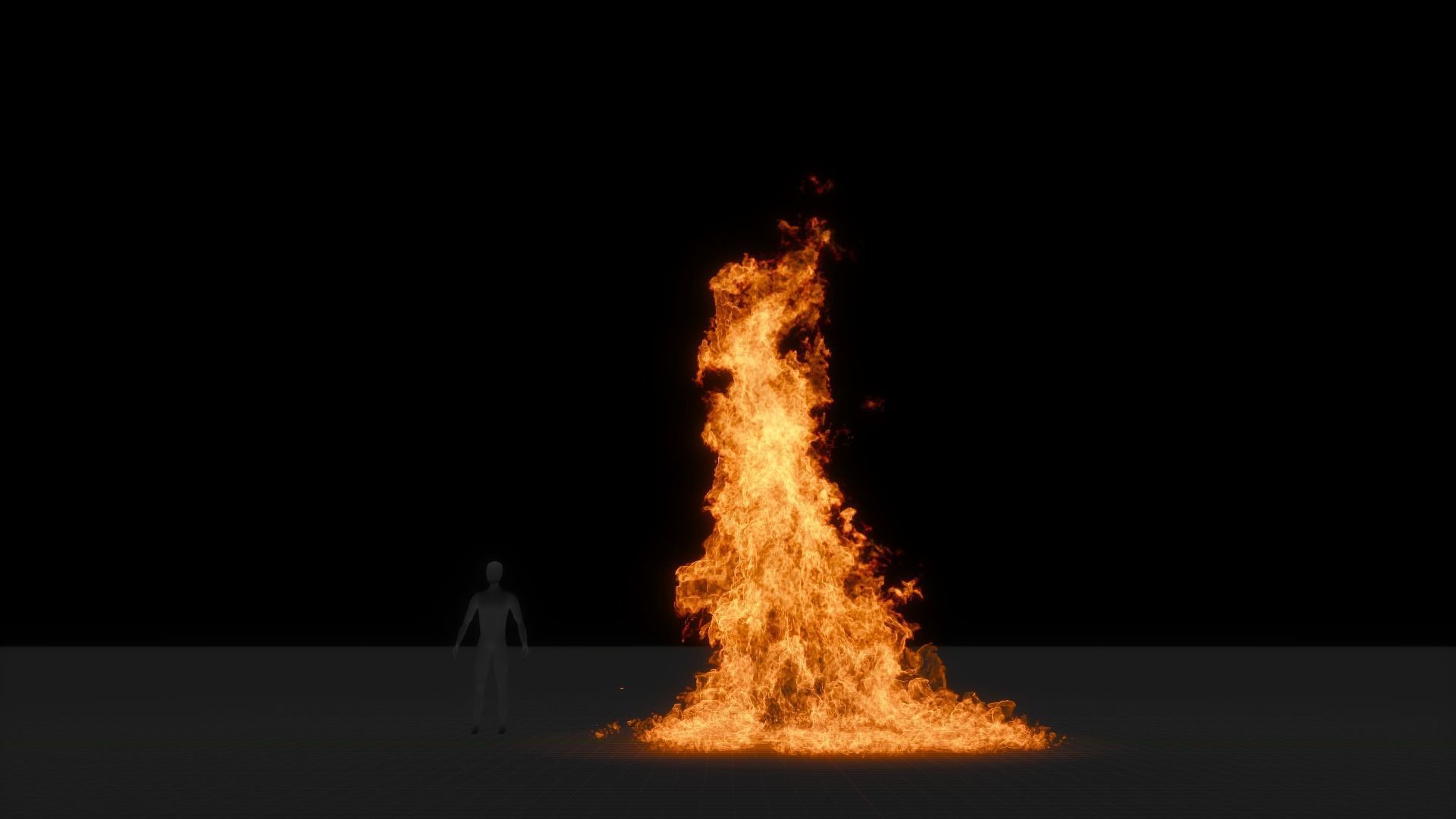 3D Big Fire Animation 3D model_52
