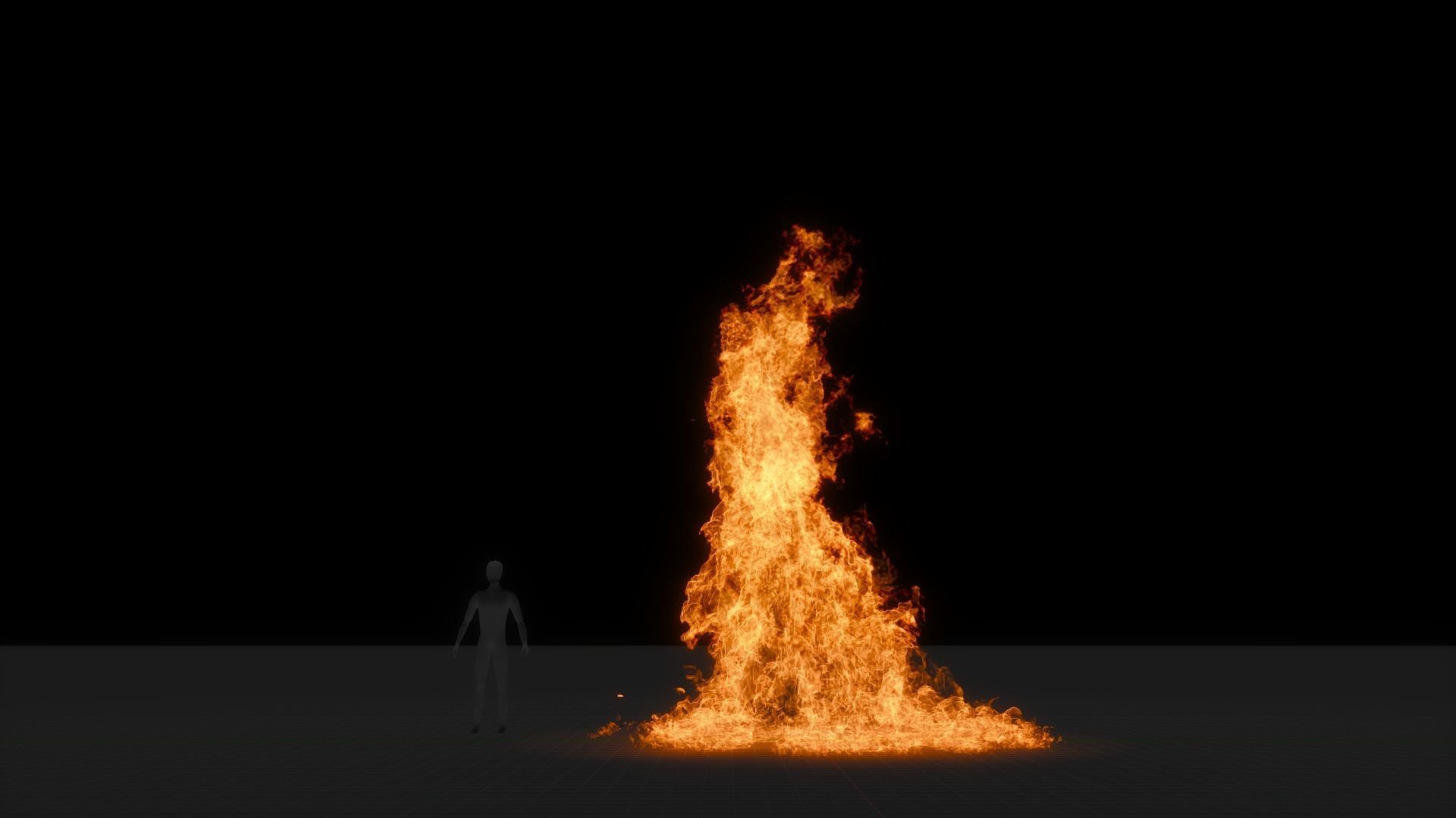 3D Big Fire Animation 3D model_47