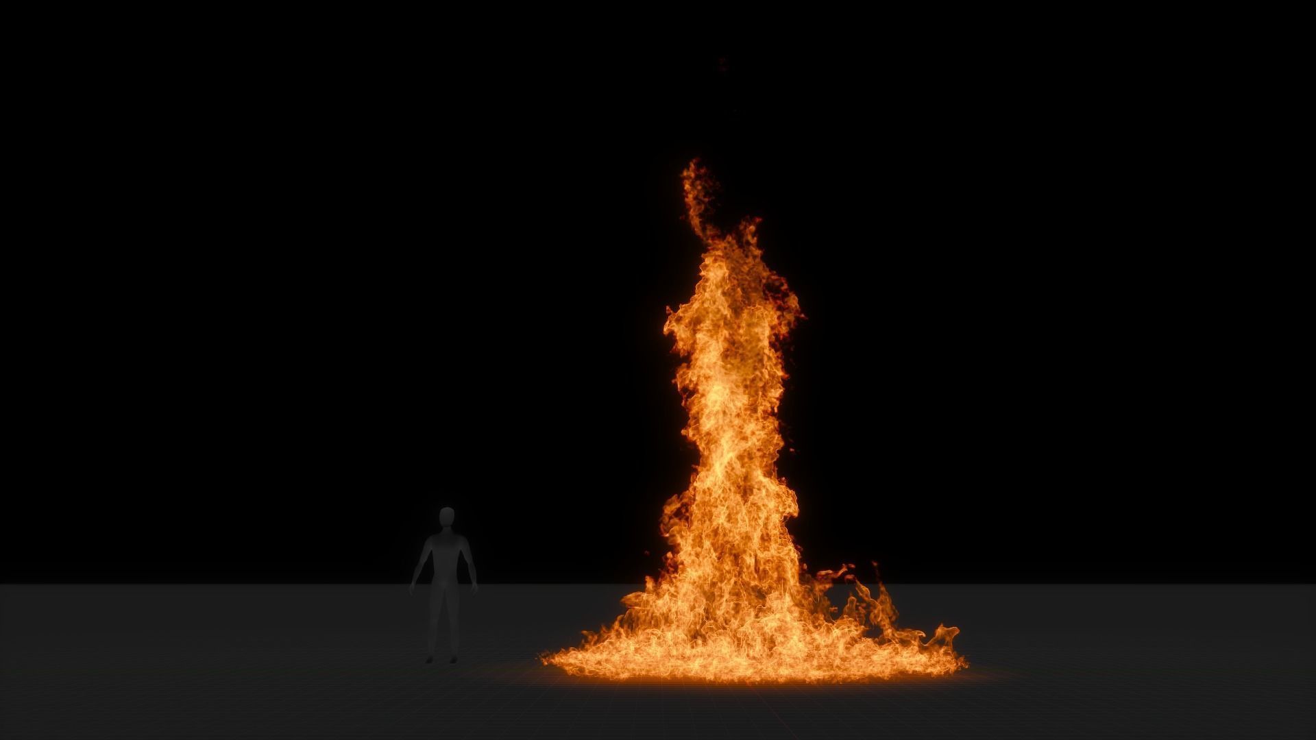 3D Big Fire Animation 3D model_28