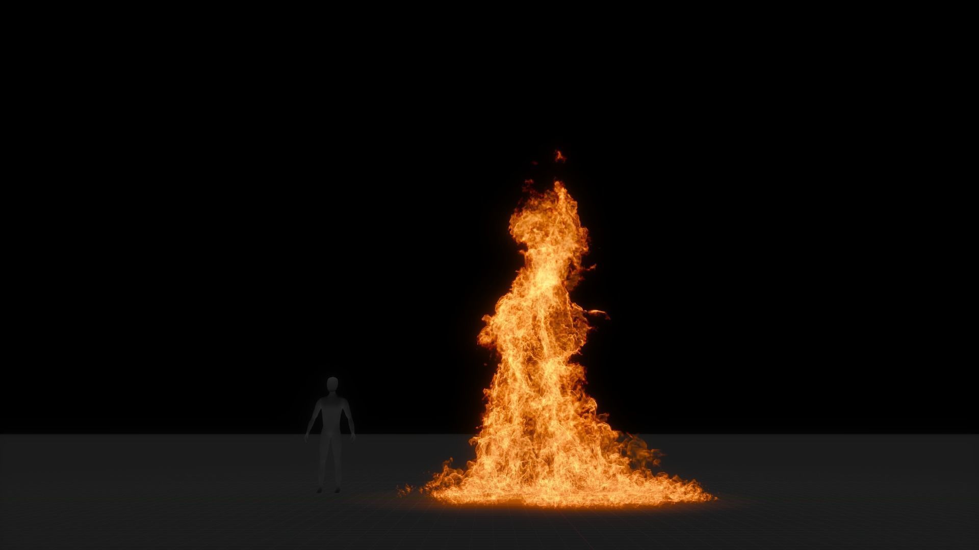3D Big Fire Animation 3D model_32