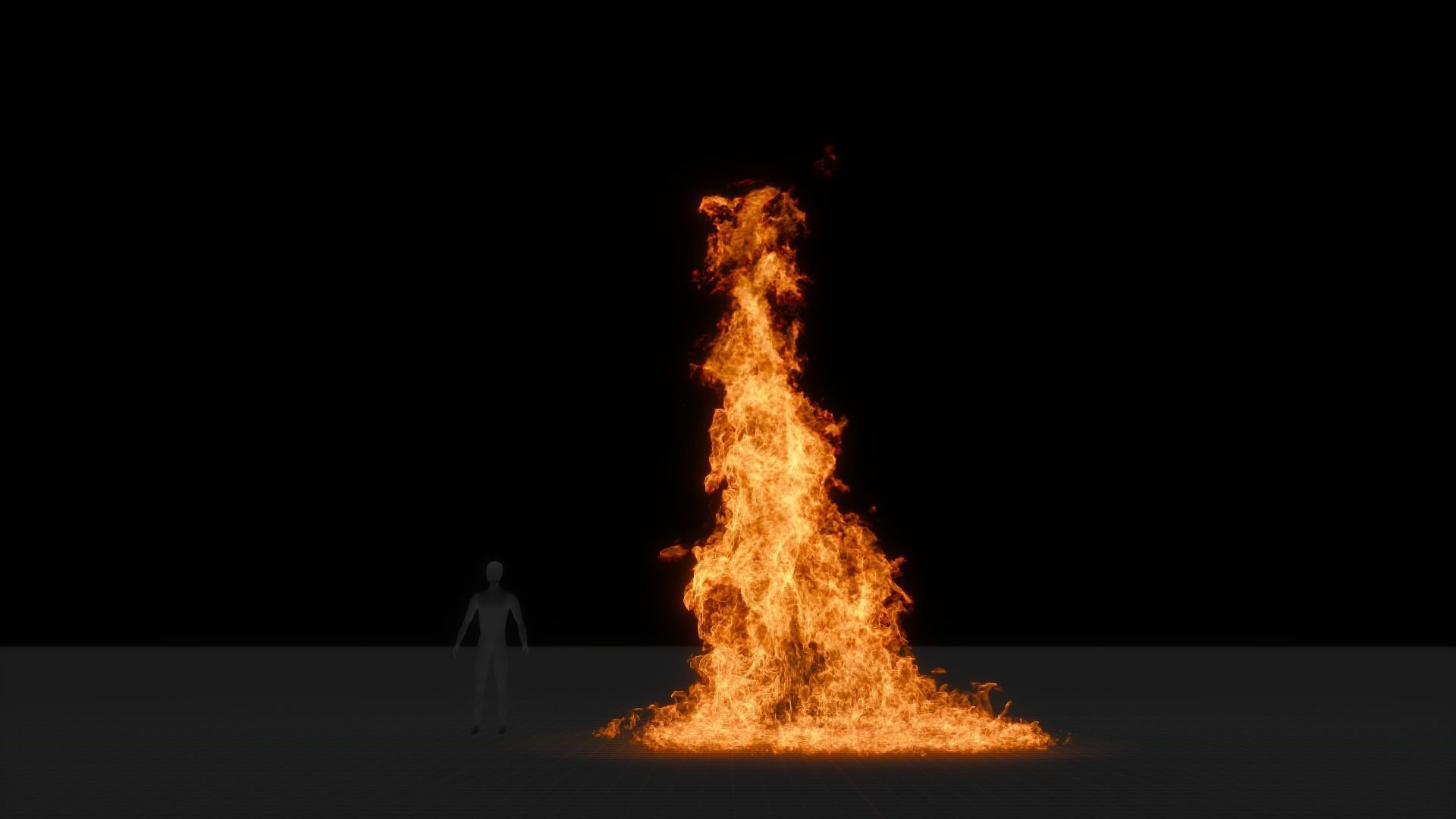 3D Big Fire Animation 3D model_60