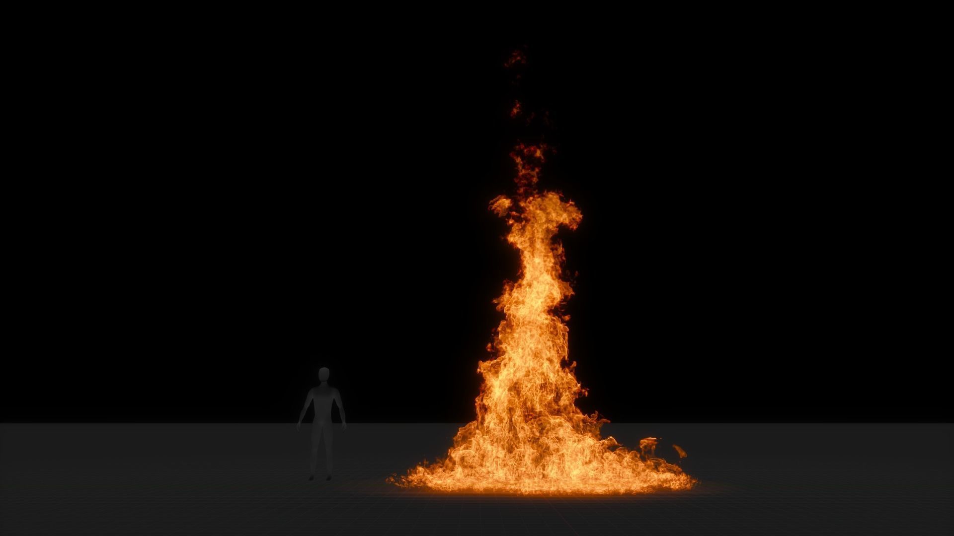 3D Big Fire Animation 3D model_14