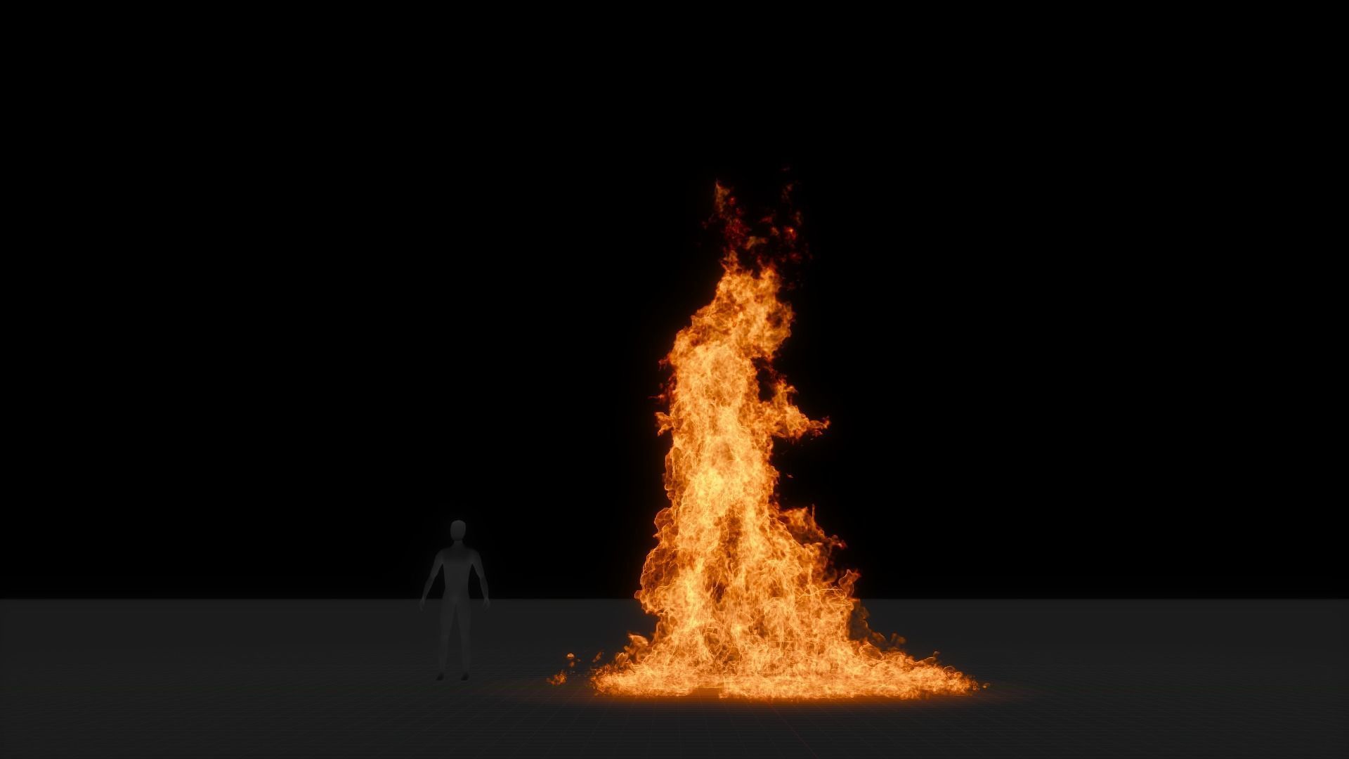 3D Big Fire Animation 3D model_42