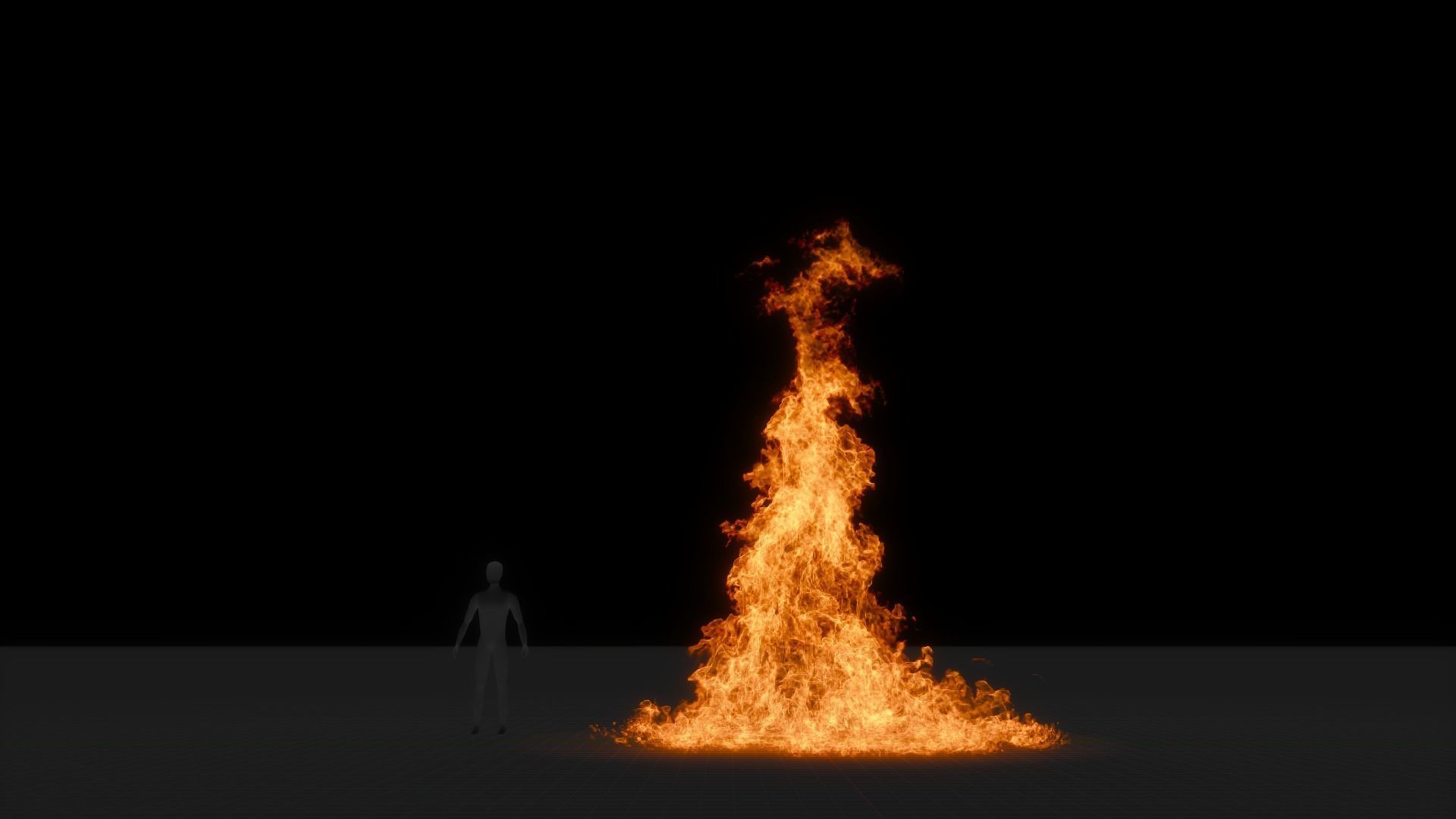3D Big Fire Animation 3D model_20