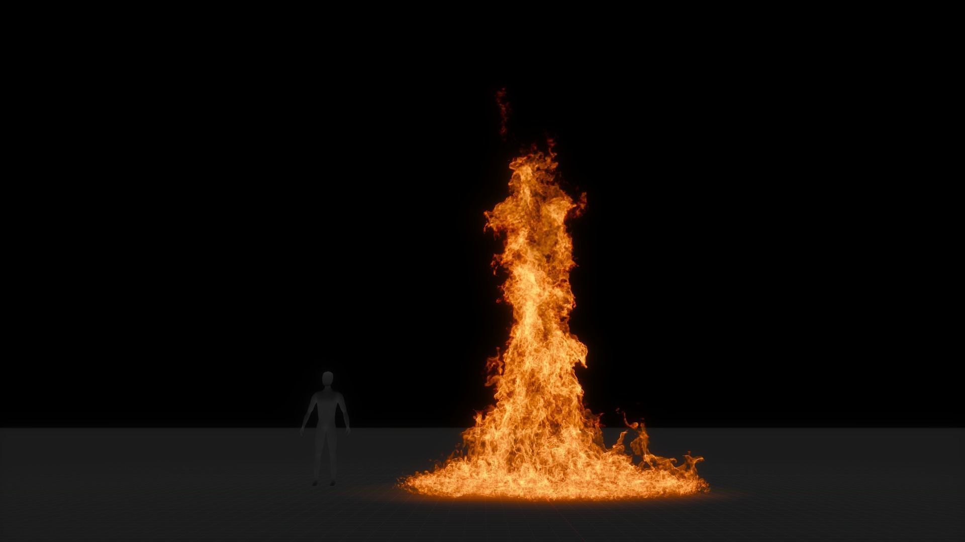 3D Big Fire Animation 3D model_61