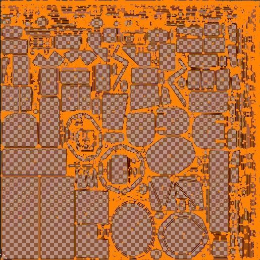 Tank destroyer Machine  Vehicle Low-poly 3D model_38