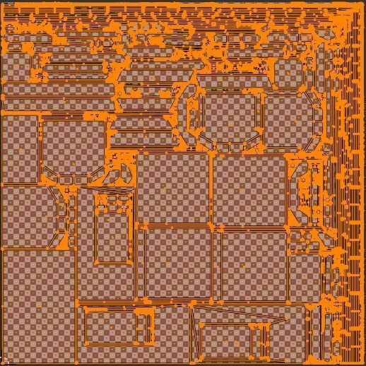 Tank destroyer Machine  Vehicle Low-poly 3D model_42