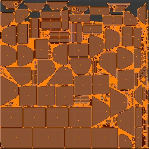 Tank destroyer Machine  Vehicle Low-poly 3D model_44