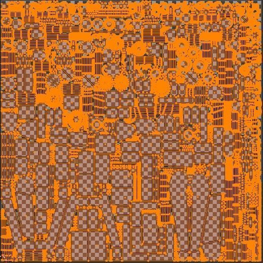 Tank destroyer Machine  Vehicle Low-poly 3D model_45