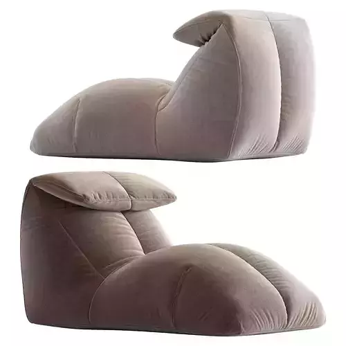 Chaise Longue Model Le Bambole by Mario Bellini