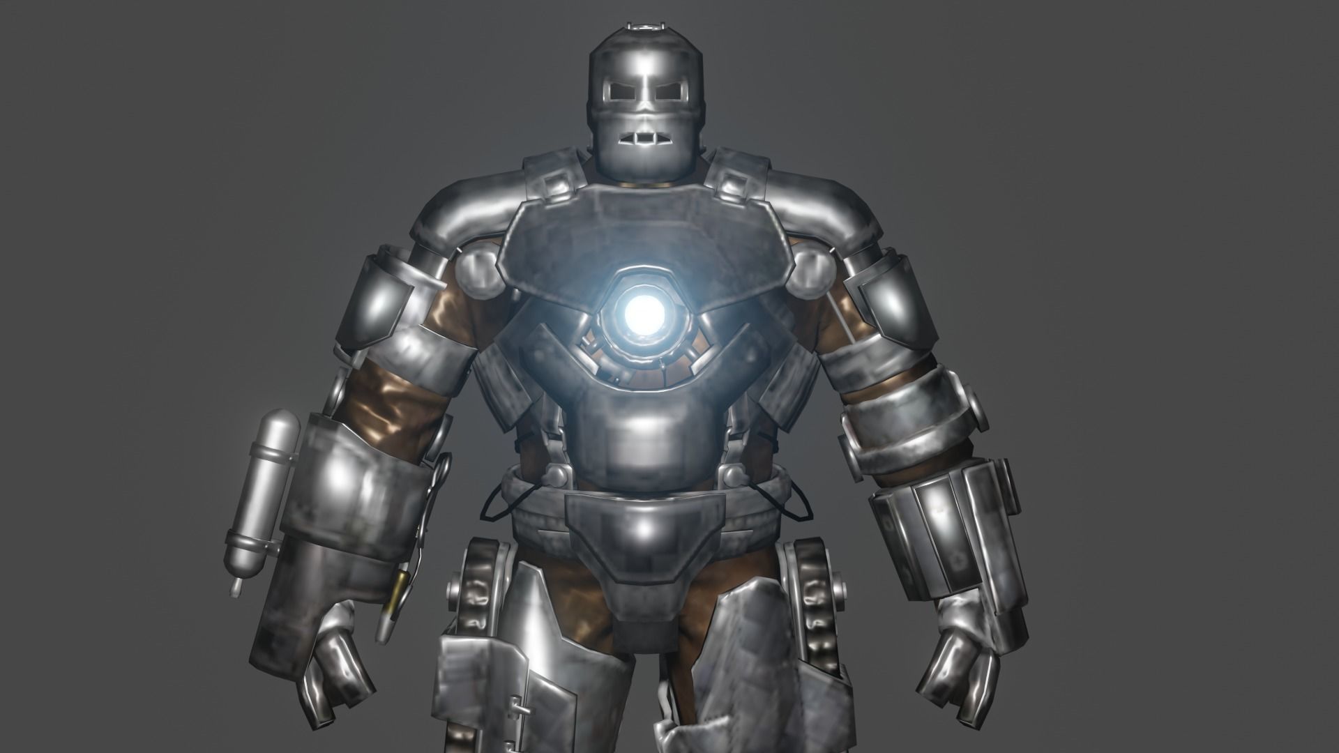 3D model Iron Man Mark I VR / AR / low-poly | CGTrader