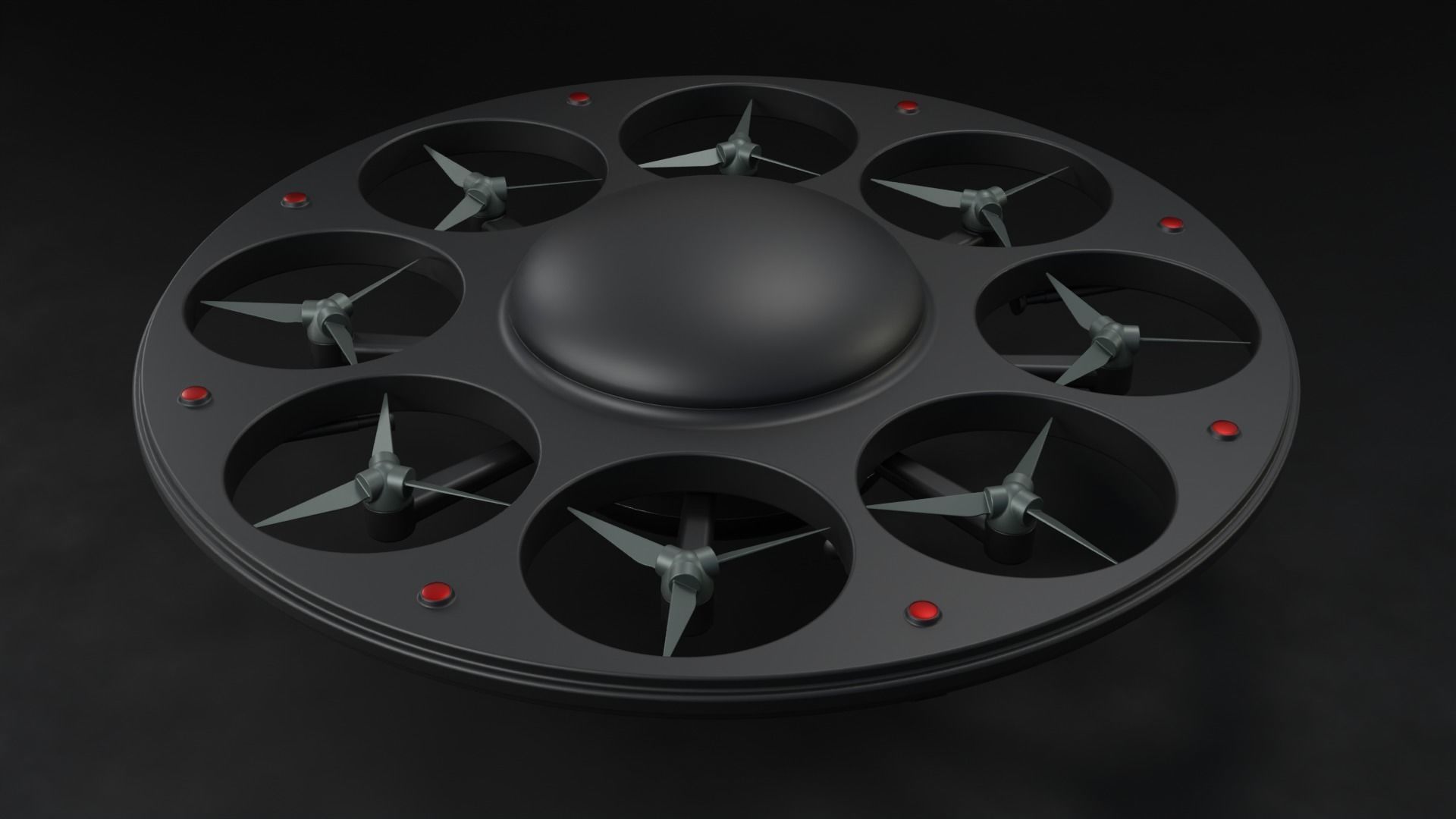 Drone 3D model_4