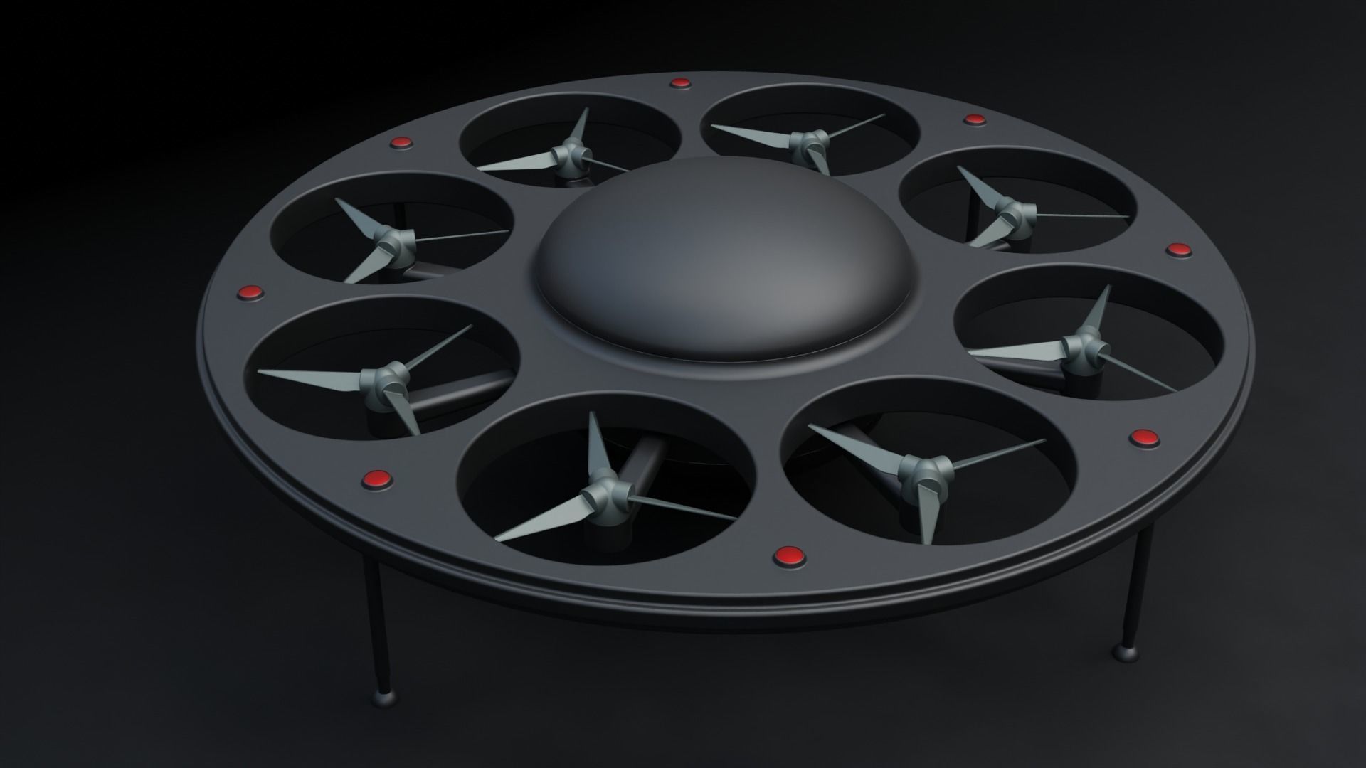 Drone 3D model_6