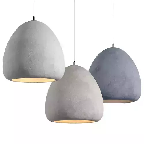 Wabi sabi Pendant Light 3D model