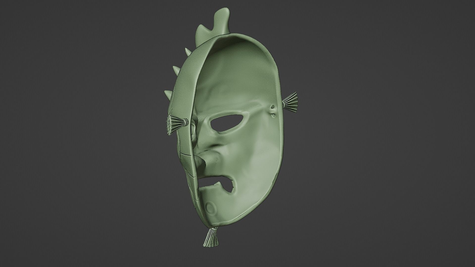Mortal Kombat Drahmin Mask Oni 3D print model_11