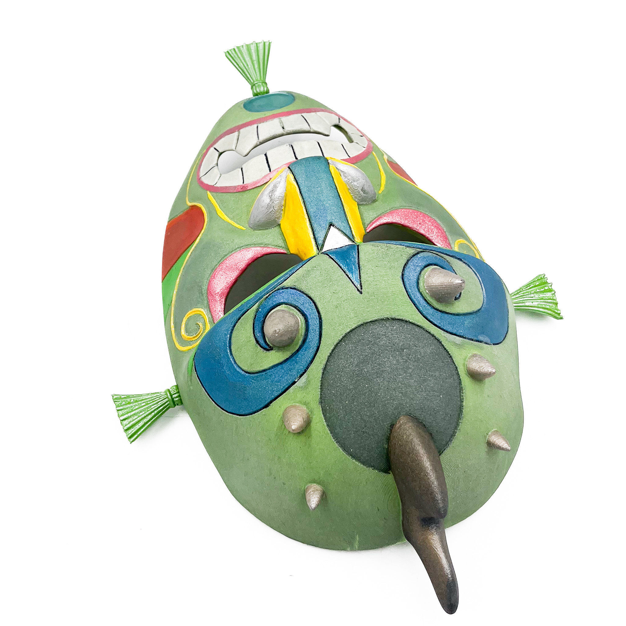 Mortal Kombat Drahmin Mask Oni 3D print model_9